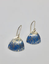 Unique, colourful,  contemporary handmade earrings inspired by nature. Titled "Petals"