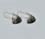 Unique, colourful,  contemporary handmade earrings inspired by nature. Titled "Petals"
