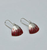 Unique, colourful,  contemporary handmade earrings inspired by nature. Titled "Petals"