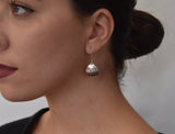 Unique, colourful,  contemporary handmade earrings inspired by nature. Titled "Petals"