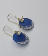 Unique, Colourful,  Contemporary, Handmade, Titanium Earrings Titled"...Round and Round.."