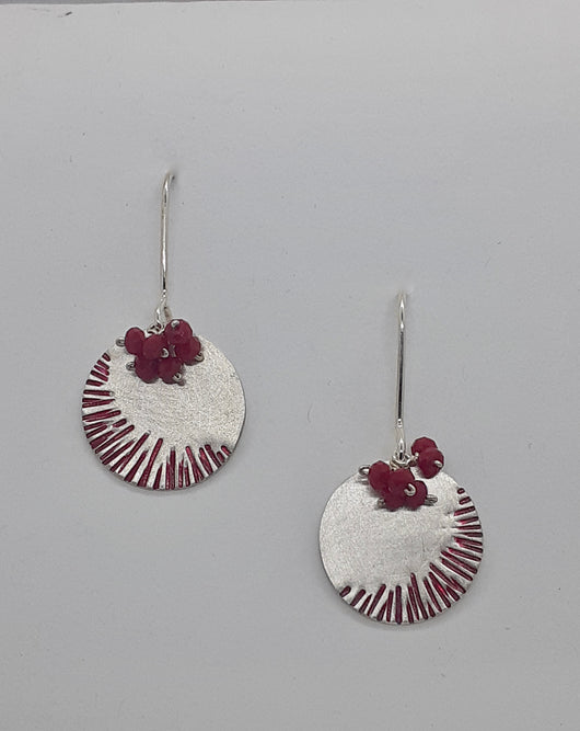 Contemporary store silver earrings